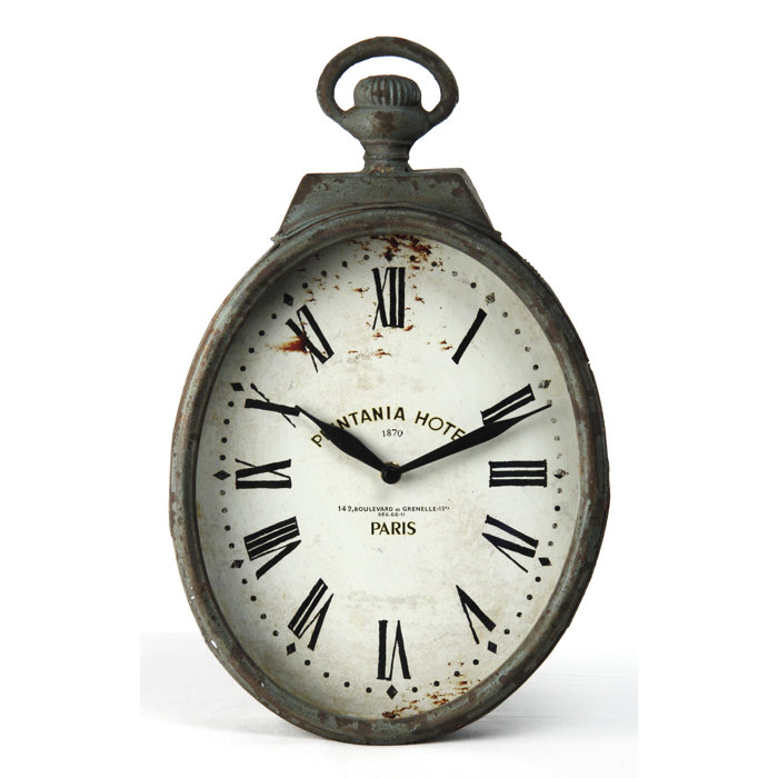 Zentique Metal Wall Clock & Reviews Wayfair